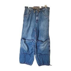 Free People We The Free Logan Cinched Cargo Jean Women's Large